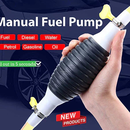 Manual Pressure Fuel Pump with 3ft Pipe